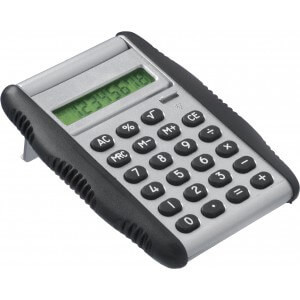 Calculator with rubber sides - Reklamnepredmety