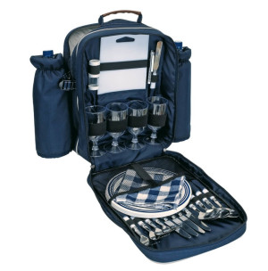 Picnic backpack "Hyde Park" for 4 persons - Reklamnepredmety