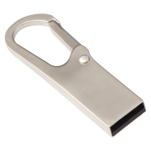 Metal USB stick with carabiner - 8GB - Reklamnepredmety