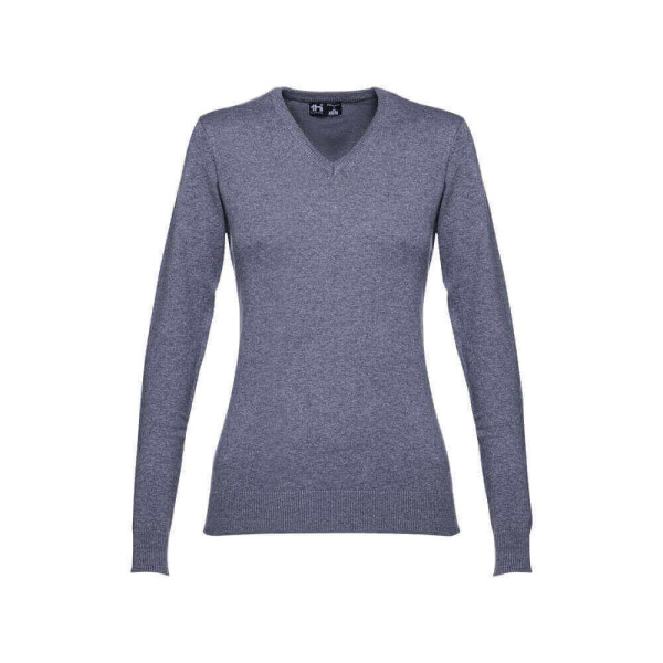 MILAN WOMEN. Women's V-neck jumper