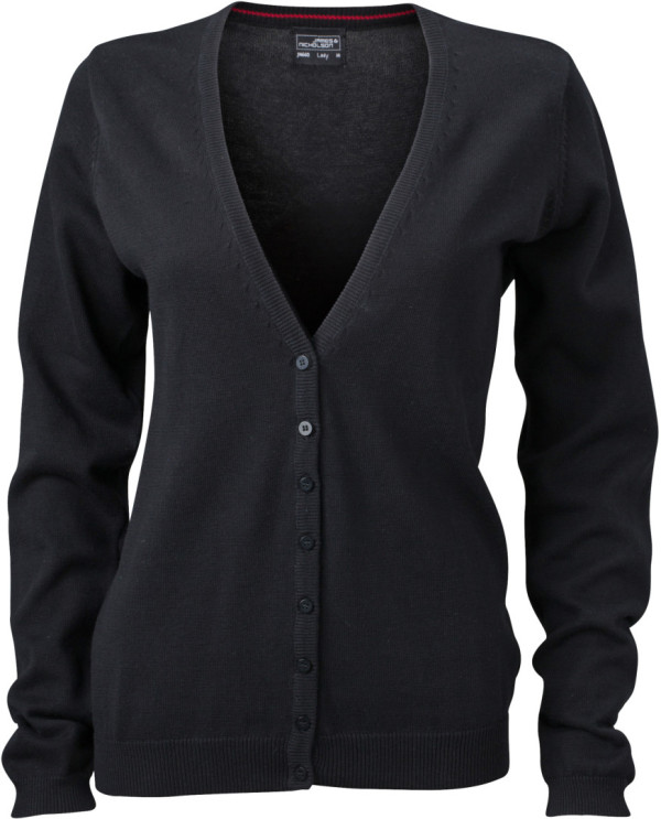 Ladies' V-Neck Cardigan