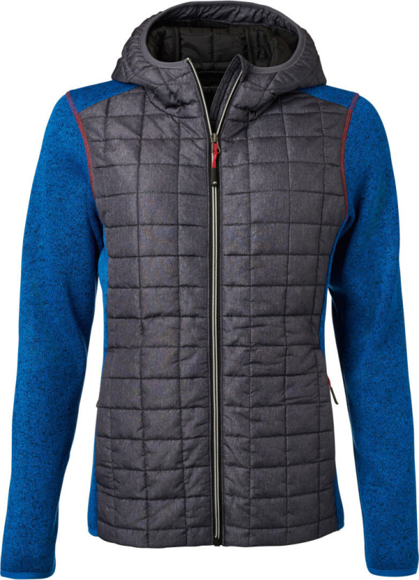 Ladies' Knitted Hybrid Jacket