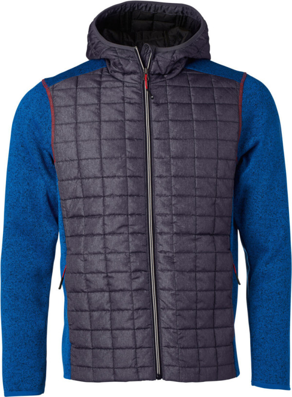 Men's Knitted Hybrid Jacket