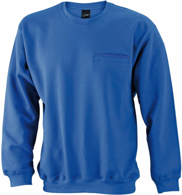 Sweatshirt with Breastpocket