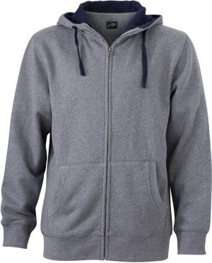 Men's Lifestyle Hooded Sweat Jacket - Reklamnepredmety