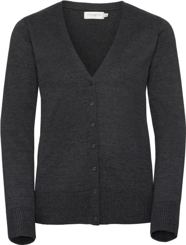 Ladies' Knitted V-Neck Cardigan