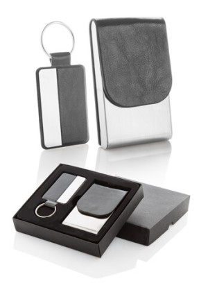 Sesto set with business card holder and keyring - Reklamnepredmety
