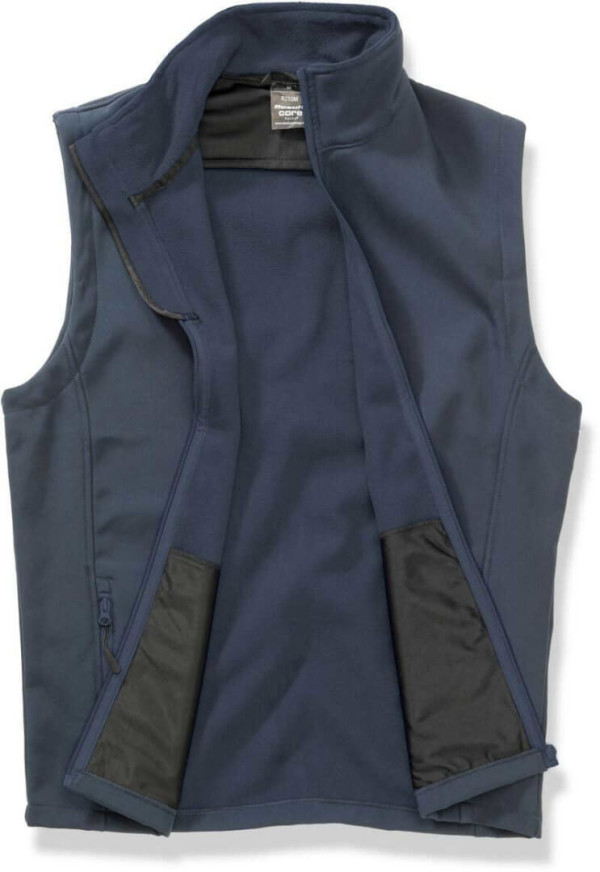 Men's 2-layer Printable Softshell Gilet