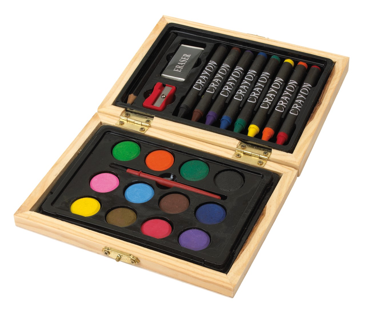 Набор для рисования Xiaomi Deli Painting Set Wooden Box (1 Set / Box). Painting Set.