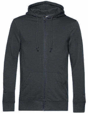 BCWU35B Organic Zipped Hood Jacket - Reklamnepredmety
