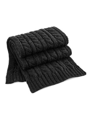 Cable Knit Melange Scarf - Reklamnepredmety