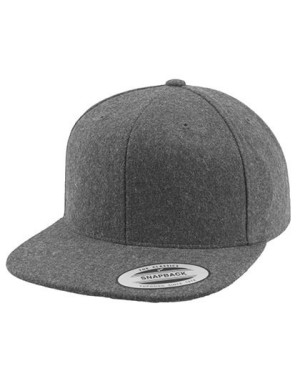 Melton Wool Snapback Cap - Reklamnepredmety