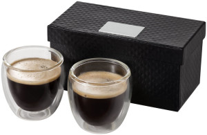 Boda 2-piece espresso set - Reklamnepredmety