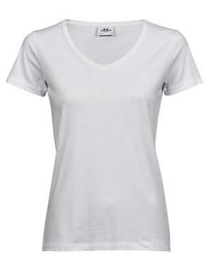 Womens Luxury V-Neck Tee - Reklamnepredmety