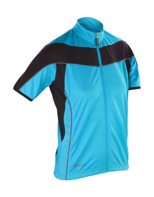 Ladies` Bike Full Zip Top